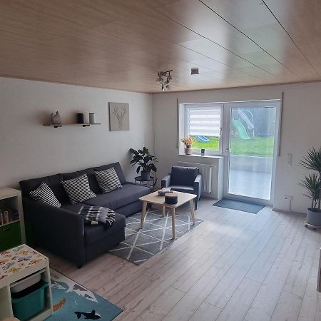 Ferienwohnung Biosphaerenblick Münsingen Buitenkant foto
