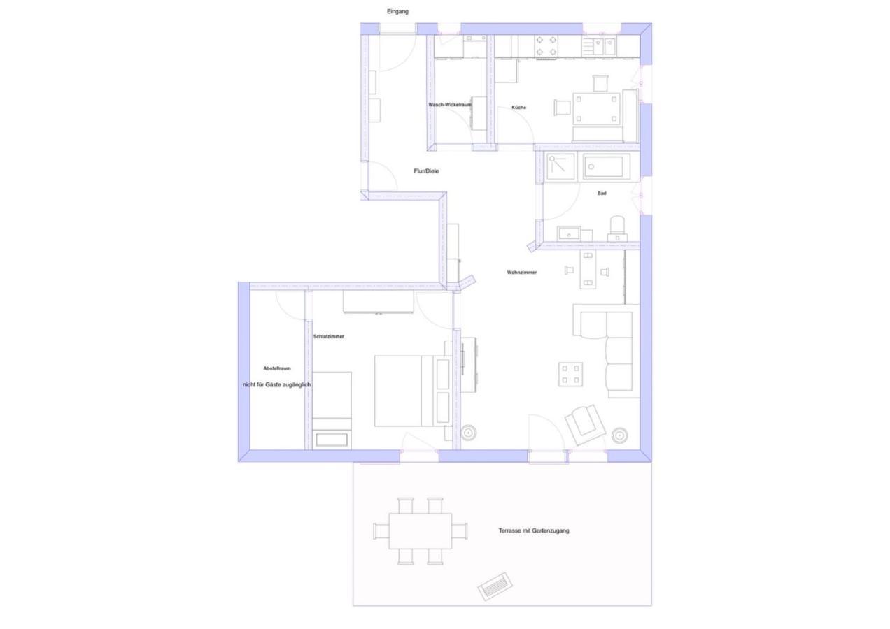 Ferienwohnung Biosphaerenblick Münsingen Buitenkant foto