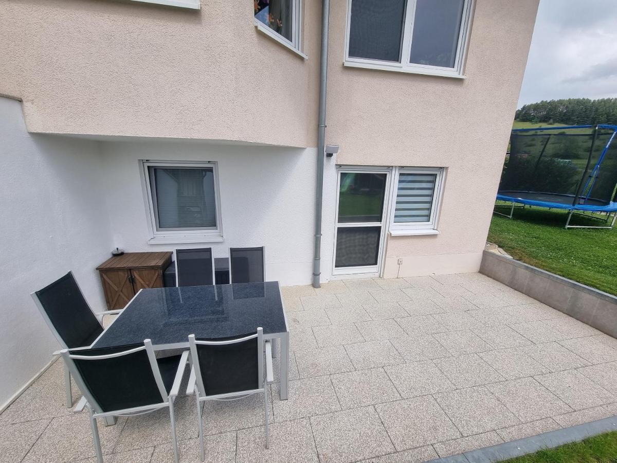 Ferienwohnung Biosphaerenblick Münsingen Buitenkant foto