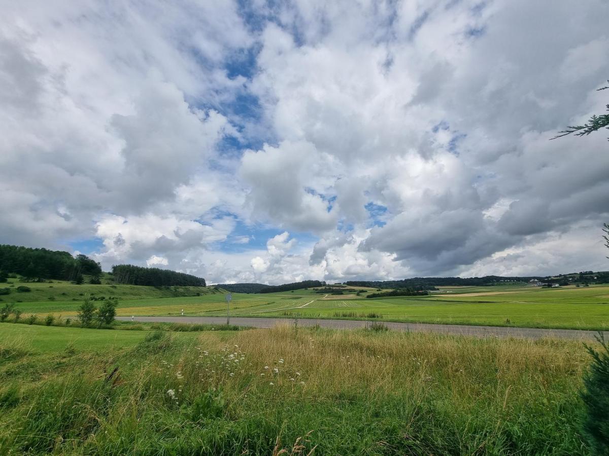Ferienwohnung Biosphaerenblick Münsingen Buitenkant foto