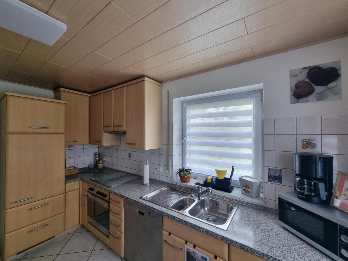 Ferienwohnung Biosphaerenblick Münsingen Buitenkant foto