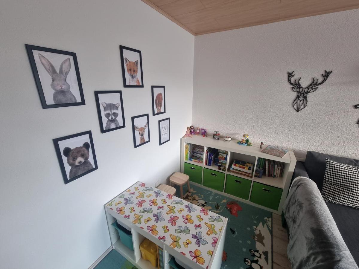 Ferienwohnung Biosphaerenblick Münsingen Buitenkant foto